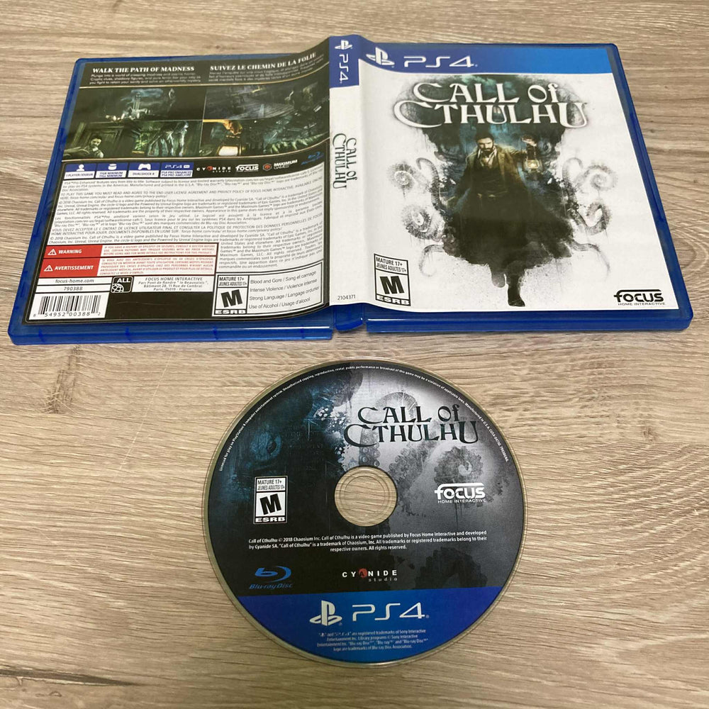 Call of Cthulhu Playstation 4