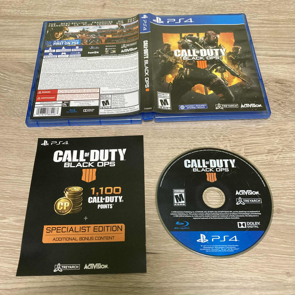 Call of Duty: Black Ops 4 Playstation 4