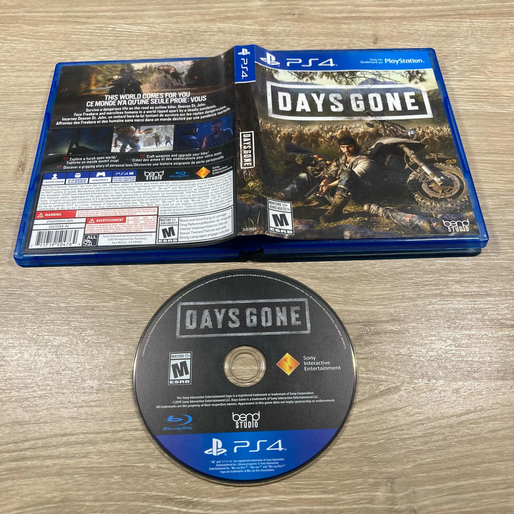 Days Gone Playstation 4