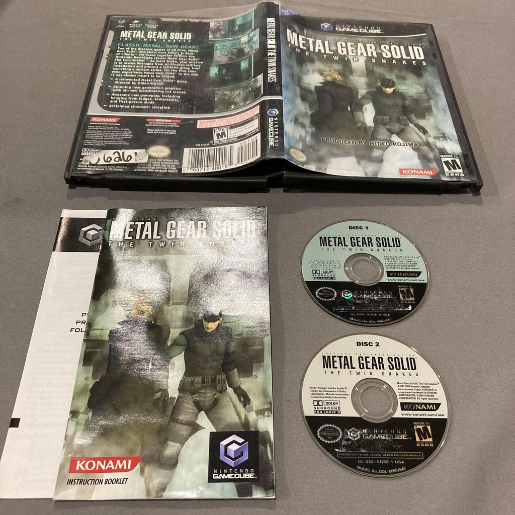 Metal Gear Solid Twin Snakes Gamecube