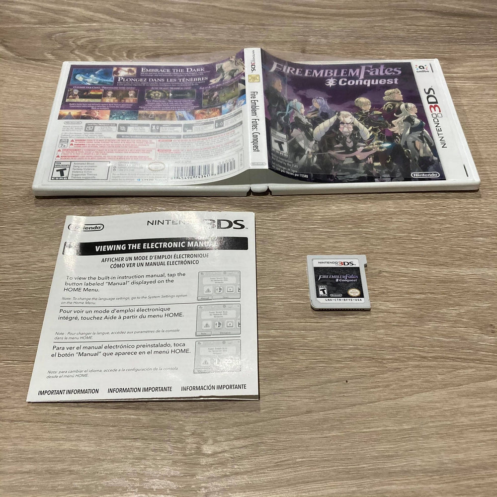 Fire Emblem Fates Conquest Nintendo 3DS