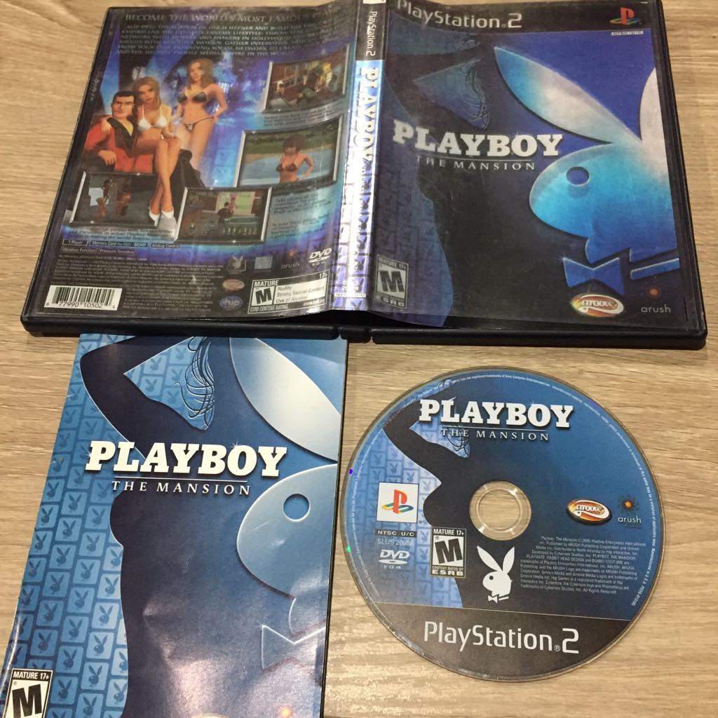 Playboy The Mansion Playstation 2 The Merchant's Inventory L