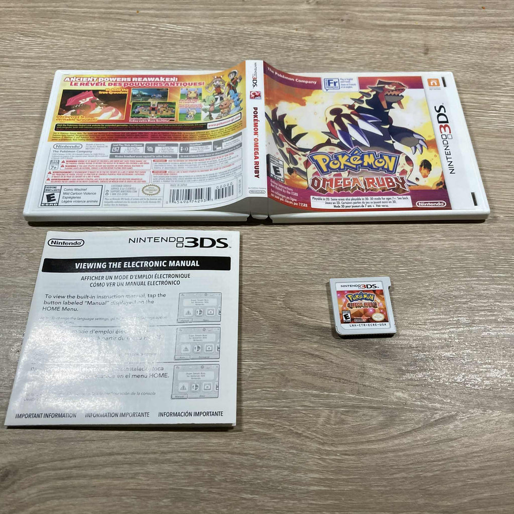 Pokemon Omega Ruby Nintendo 3DS