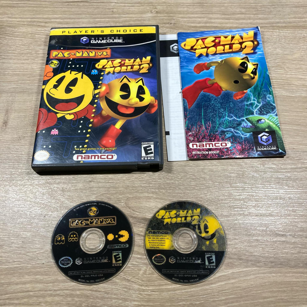 Pac-Man vs & Pac-Man World 2 Gamecube