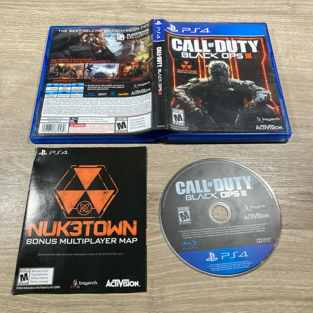 Call of Duty Black Ops III Playstation 4