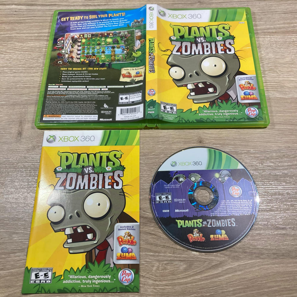 Plants vs. Zombies Xbox 360