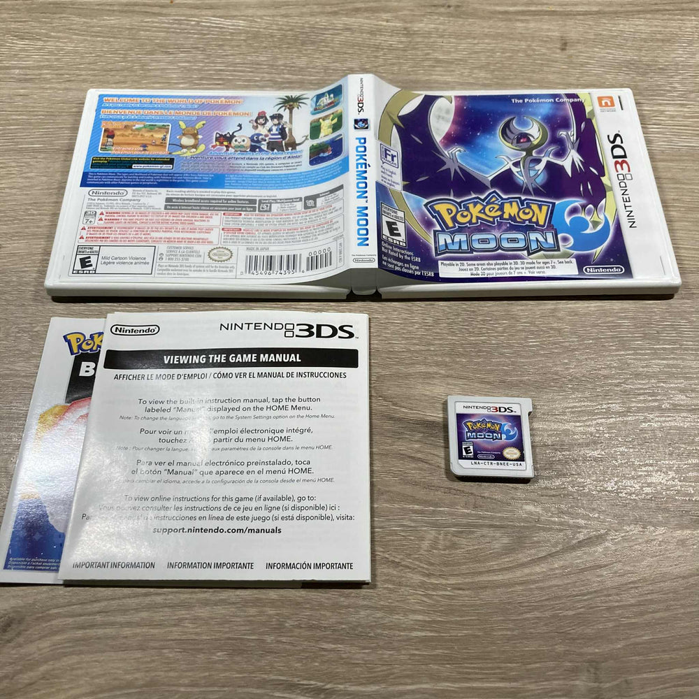 Pokemon Moon Nintendo 3DS
