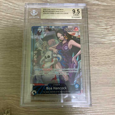 Boa Hancock (038) (Parallel) [500 Years in the Future] GBS 9.5 (0018256903) Graded Card