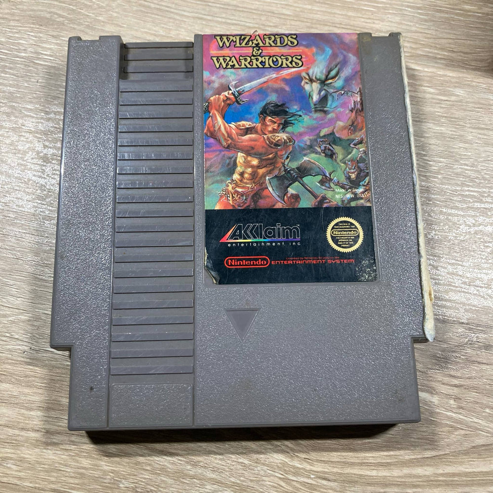Wizards and Warriors NES