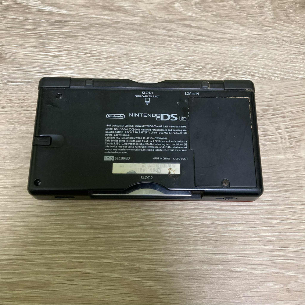 Red Crimson & Black Nintendo DS Lite Nintendo DS Console