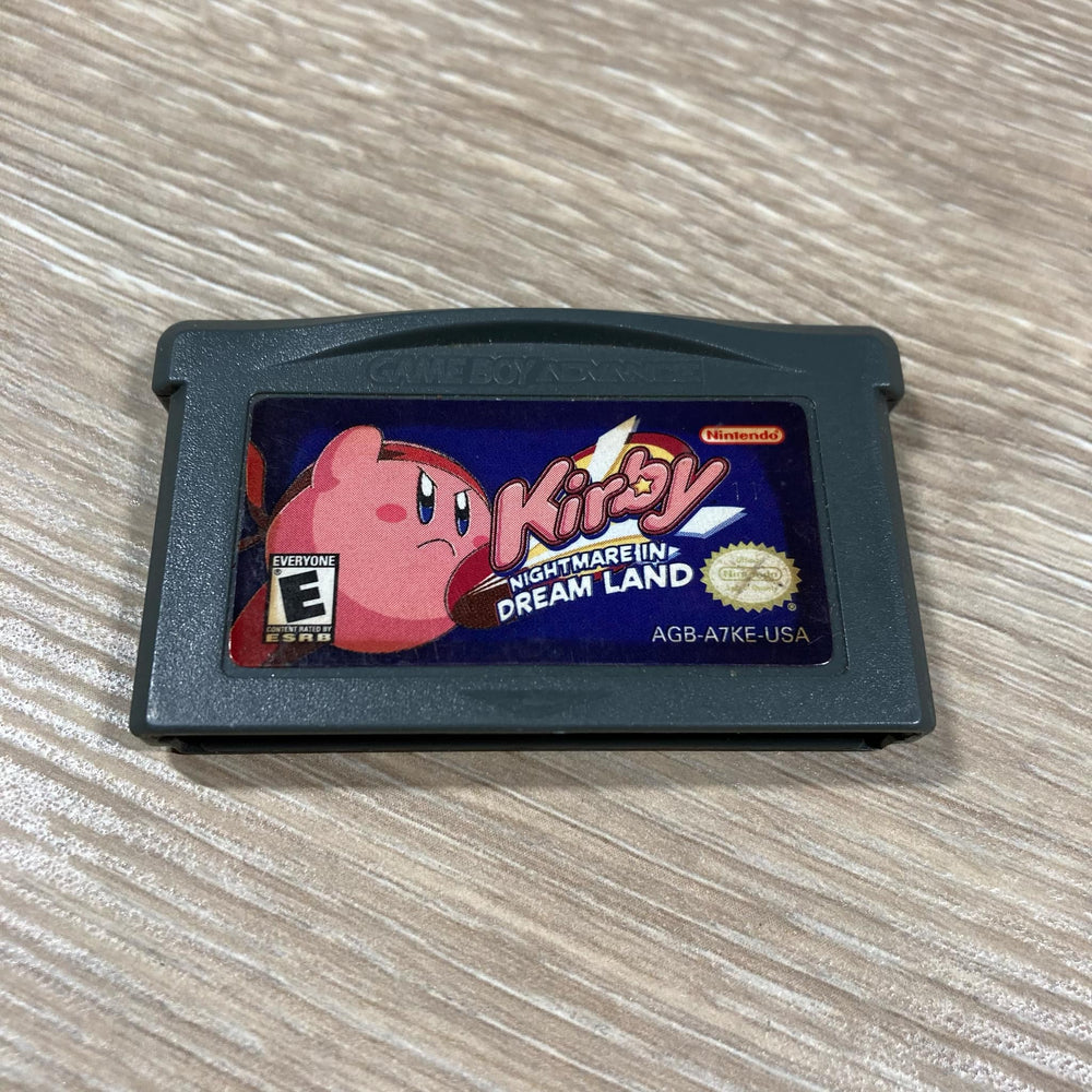 Kirby Nightmare in Dreamland GameBoy Advance
