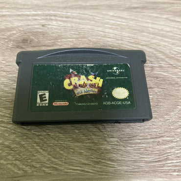 Crash Bandicoot the Huge Adventure GameBoy Advance