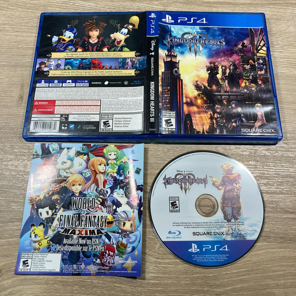 Kingdom Hearts III Playstation 4