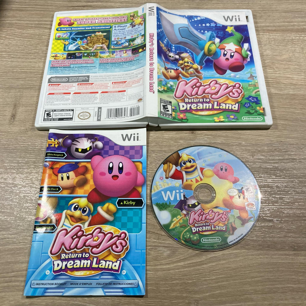Kirby's Return to Dream Land Wii