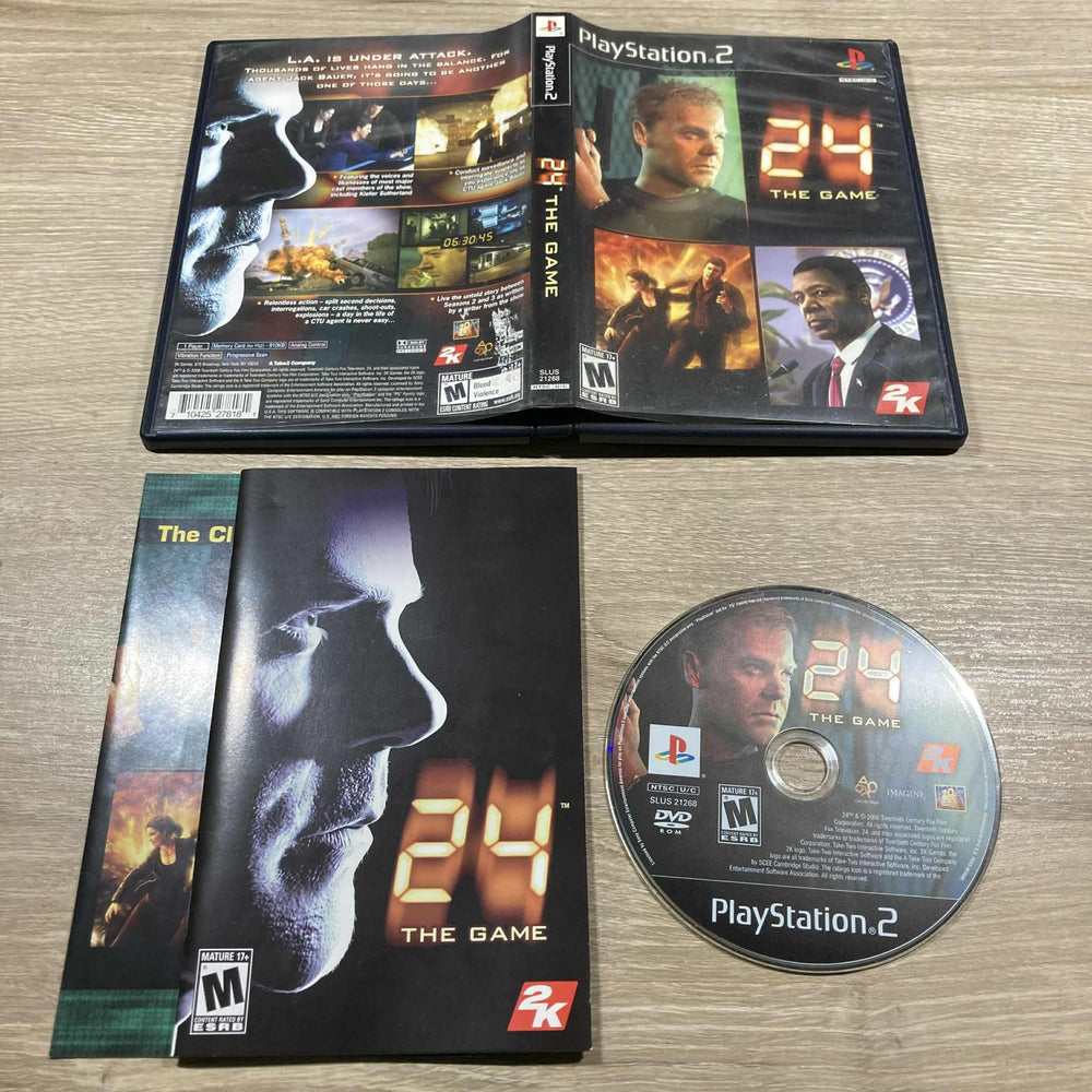 24 the Game Playstation 2