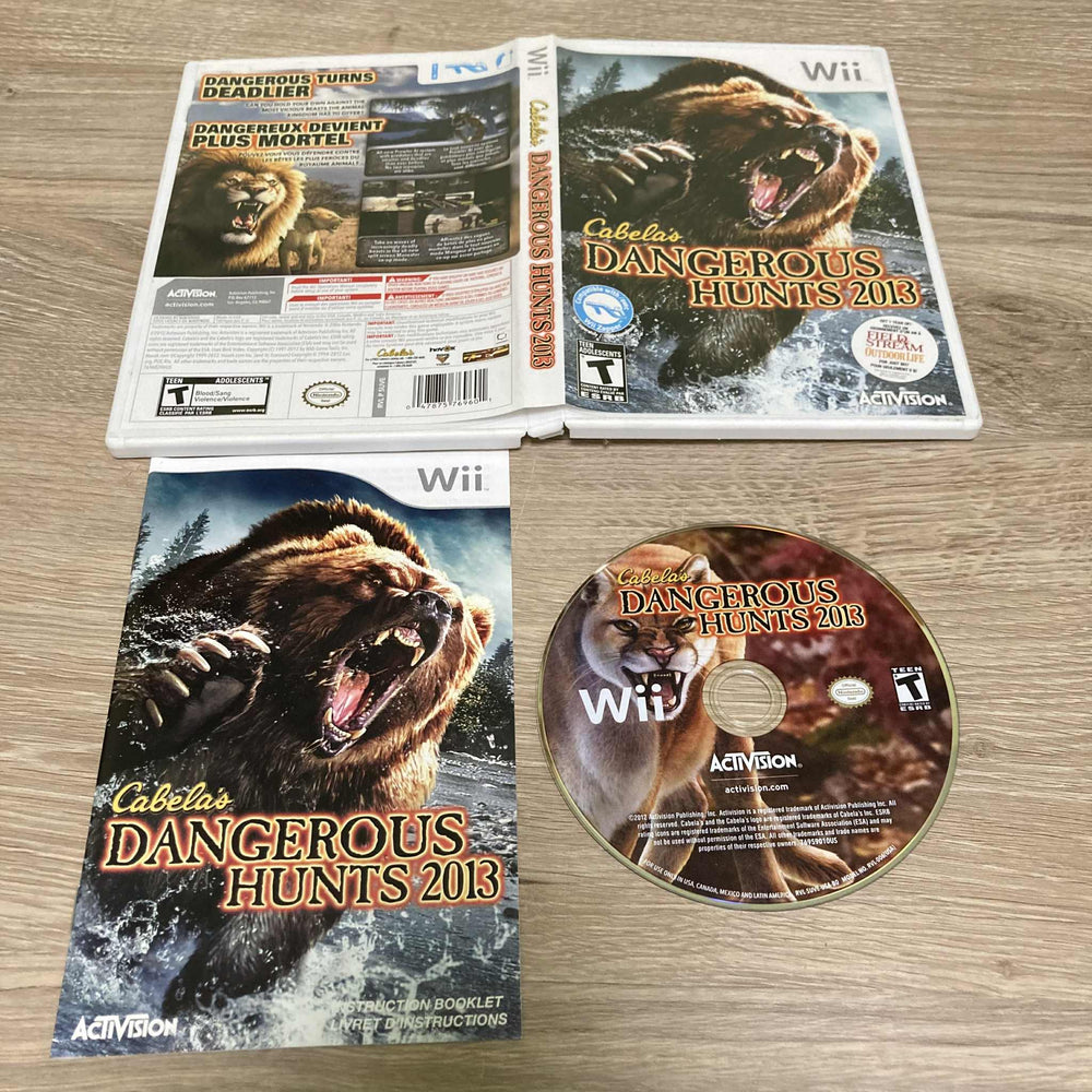 Cabela's Dangerous Hunts 2013 Wii