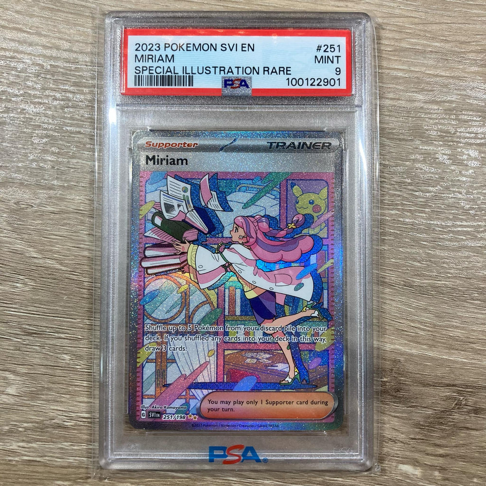 Miriam (251/198) [Scarlet & Violet: Base Set] PSA 9 (100122901) Graded Card