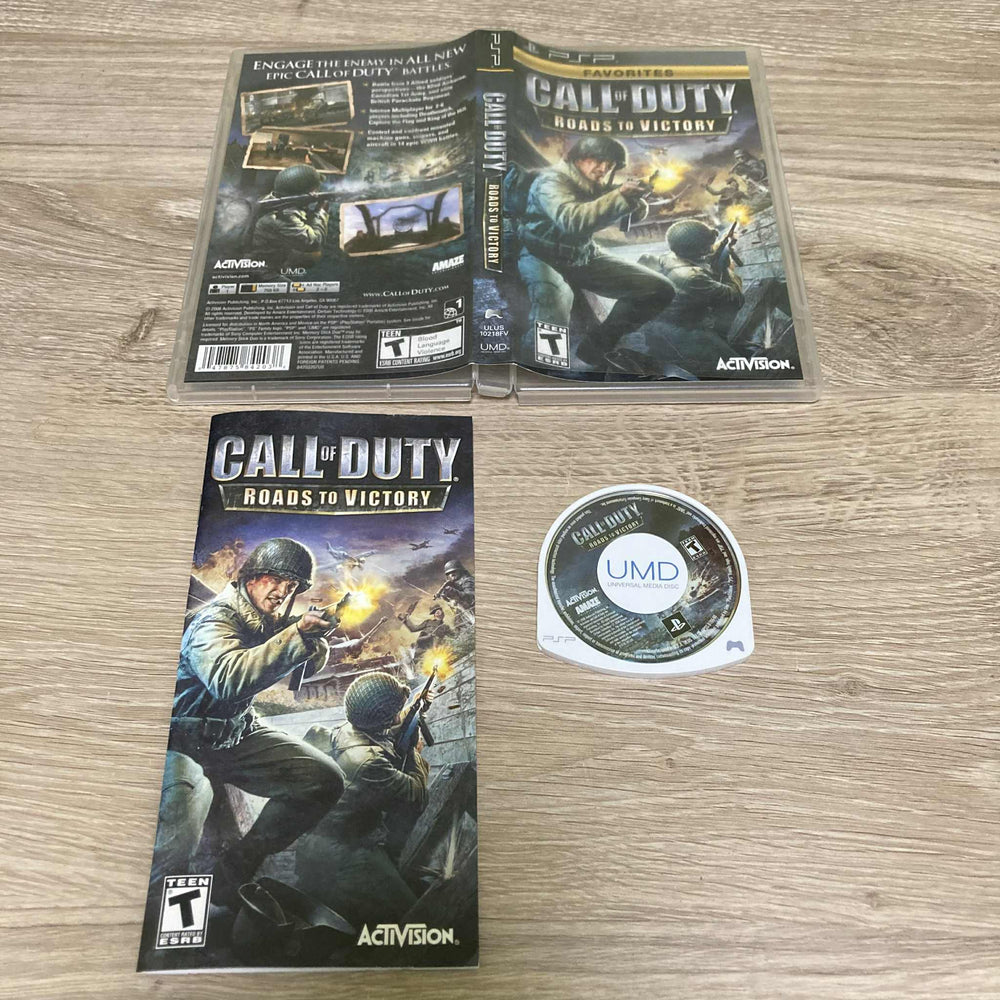 Call of Duty Roads to Victory PSP