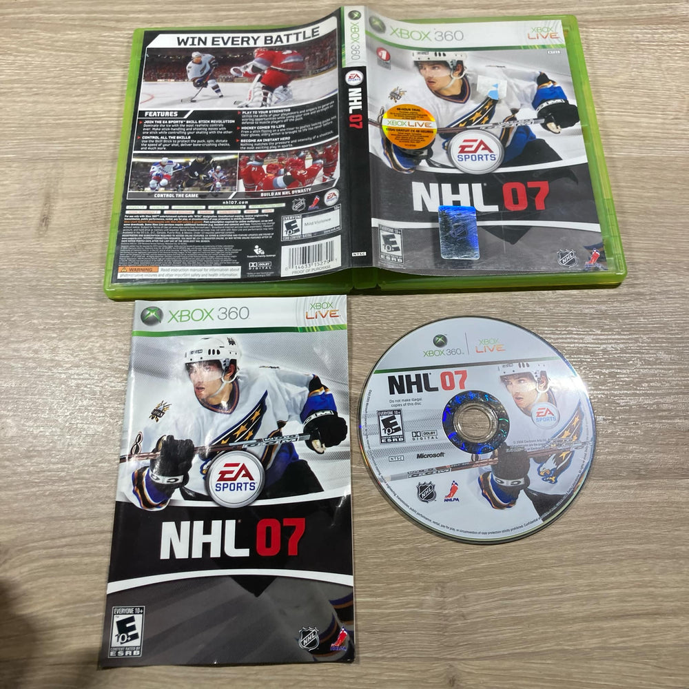 NHL 07 Xbox 360