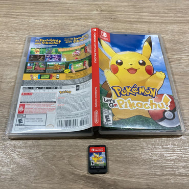 Pokemon Let's Go Pikachu Nintendo Switch