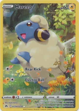 Mareep - GG34/GG70 - Holo Rare Pokemon Card