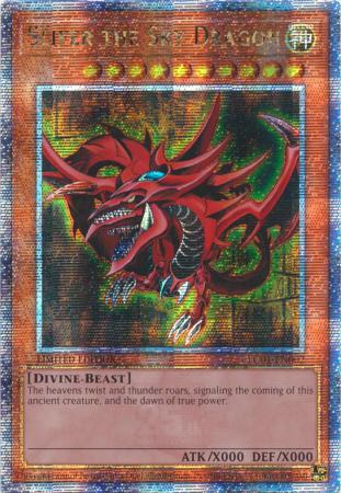 Slifer the Sky Dragon - LC01-EN002 - Quarter Century Secret Rare Limited Edition Yu-Gi-Oh! Card