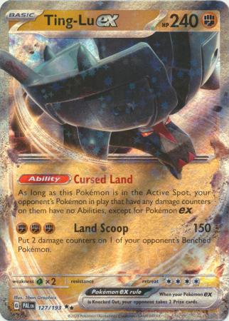 Ting-Lu ex - 127/193 - Ultra Rare Pokemon Card