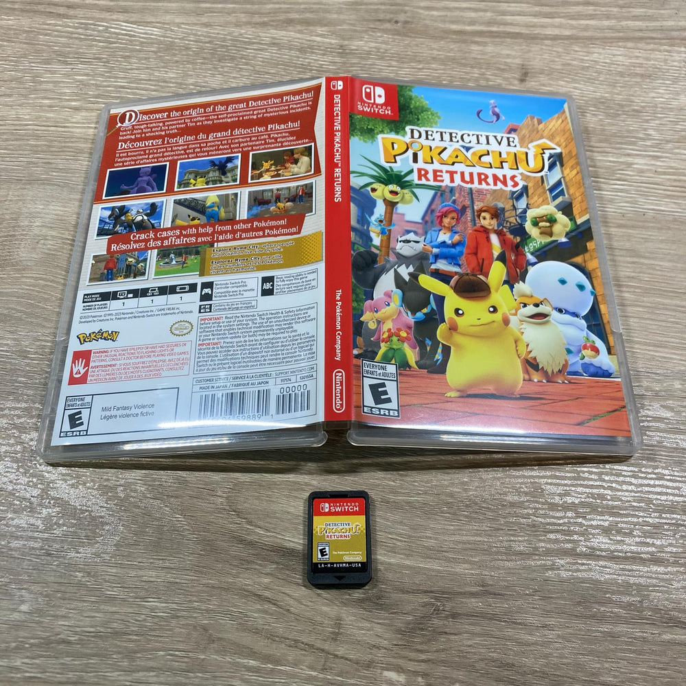 Detective Pikachu Returns Nintendo Switch