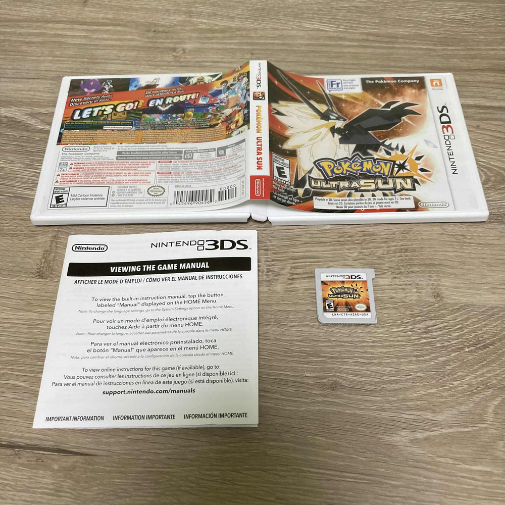 Pokemon Ultra Sun Nintendo 3DS