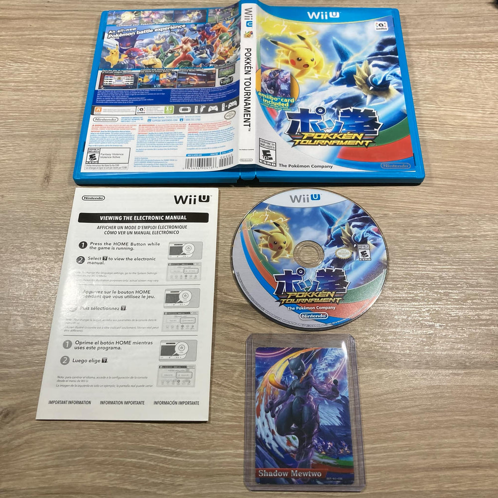 Pokken Tournament [Shadow Mewtwo amiibo Card] Wii U