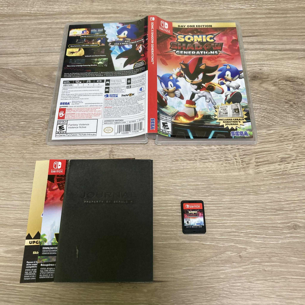 Sonic X Shadow Generations [Day One Edition] Nintendo Switch