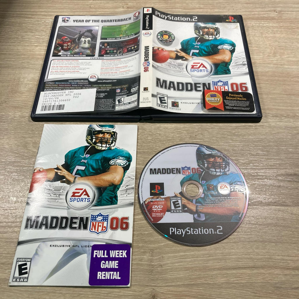 Madden 2006 Playstation 2