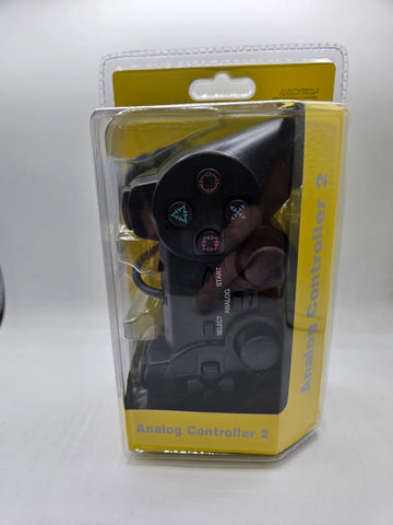 PS2 - ANALOG CONTROLLER 2 BLACK