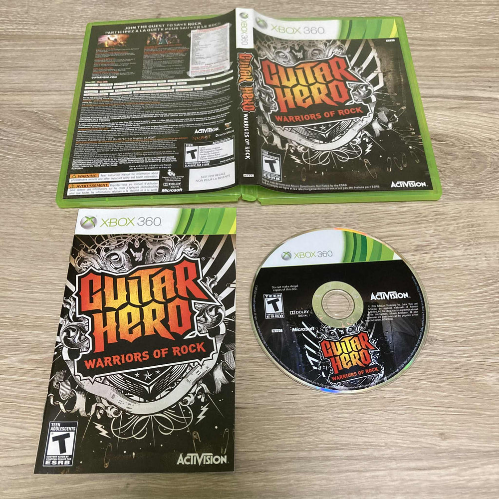 Guitar Hero: Warriors of Rock Xbox 360