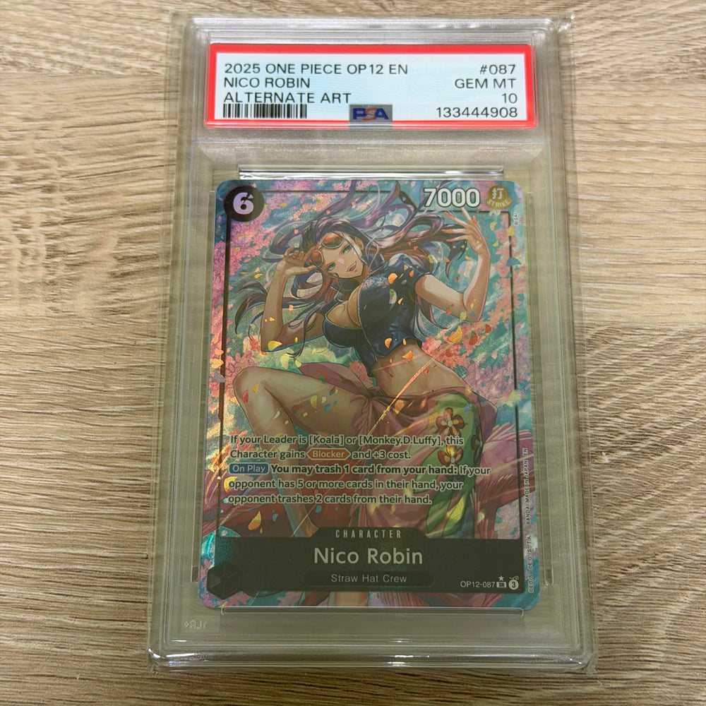 Nico Robin (Alternate Art) [Legacy of the Master] PSA 10 (133444908) Graded Card