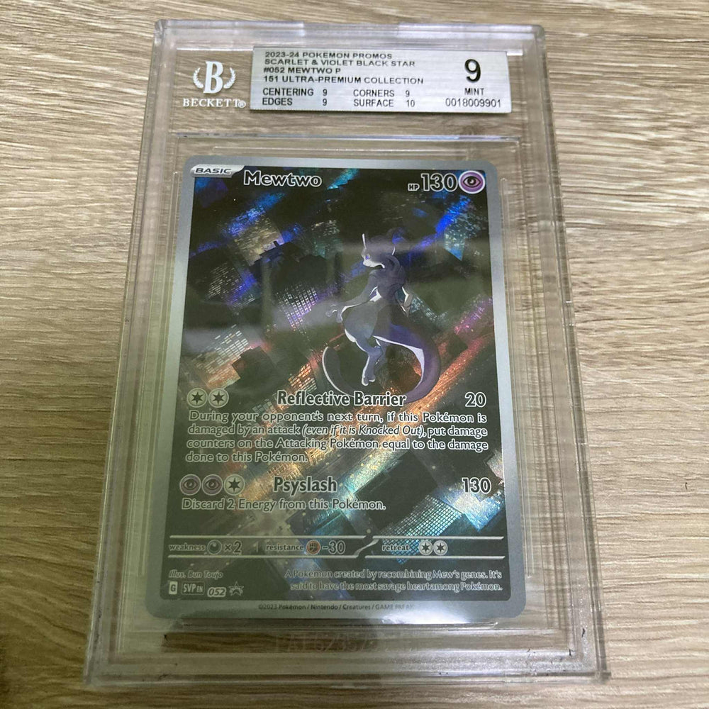 Mewtwo (052) [Scarlet & Violet: Black Star Promos] BGS 9 (0018009901)) Graded Card