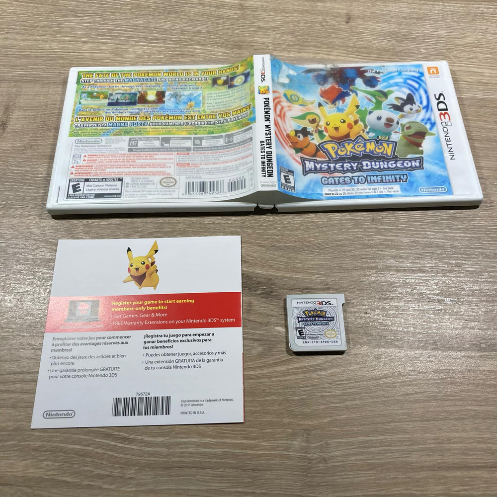 Pokemon Mystery Dungeon Gates To Infinity Nintendo 3DS