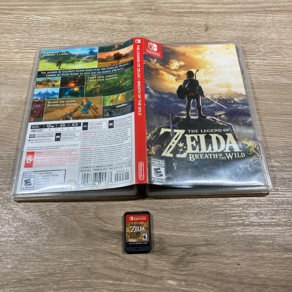 Zelda Breath of the Wild Nintendo Switch