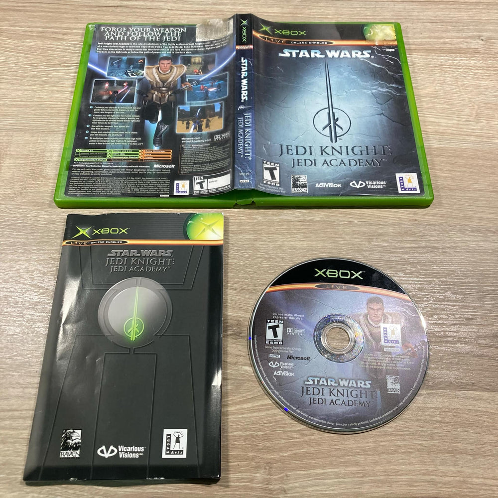 Star Wars Jedi Knight Jedi Academy Xbox