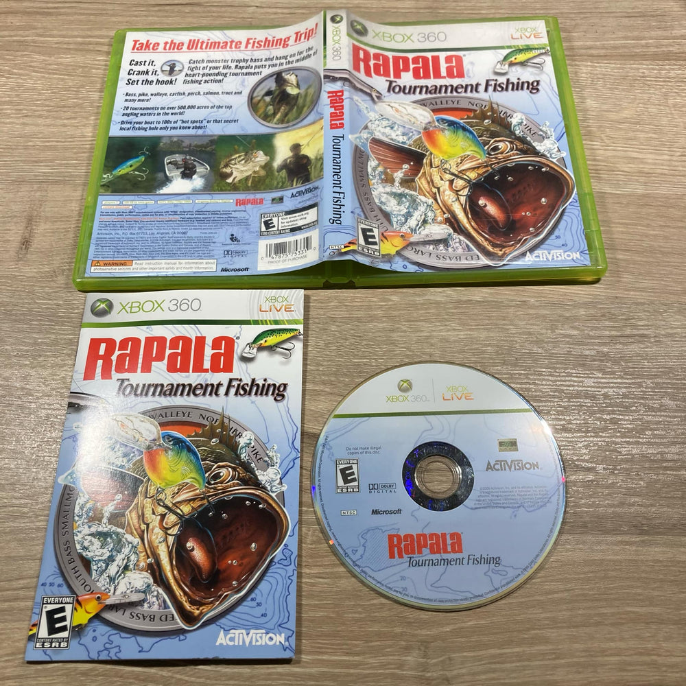 Rapala Tournament Fishing Xbox 360