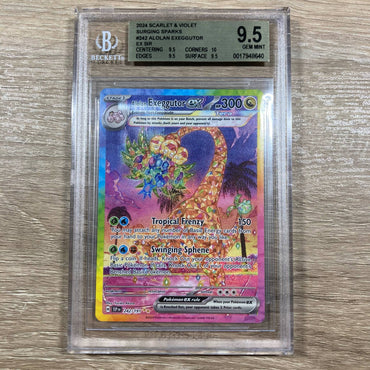 Alolan Exeggutor ex (242/191) [Scarlet & Violet: Surging Sparks] BGS 9.5 (0017948640) Graded Card
