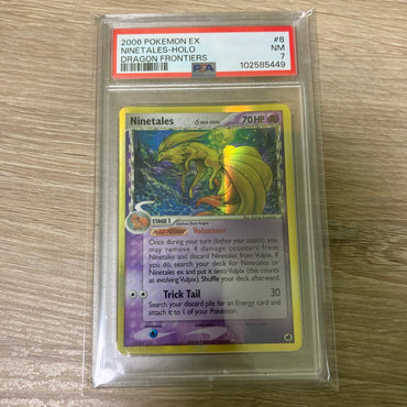 Ninetales (8/101) (Delta Species) [EX: Dragon Frontiers] PSA 7 (102585449) Graded Card