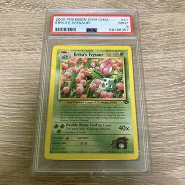Erika's Ivysaur (41/132) [Gym Challenge Unlimited] PSA 9 (56168357) Graded Card