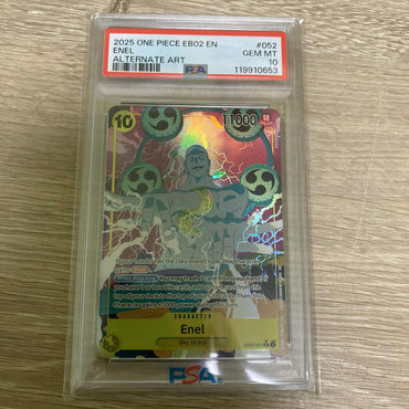 Enel (Alternate Art) [Extra Booster: Anime 25th Collection] PSA 10 (119910653) Graded Card
