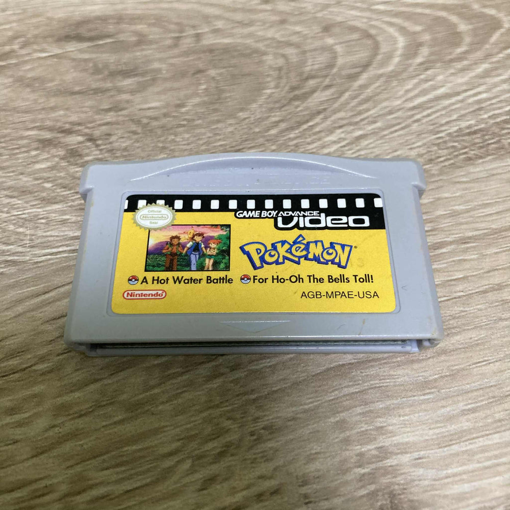 GBA Video Pokemon For Ho-Oh The Bells Toll and A Hot Water Battle GameBoy Advance