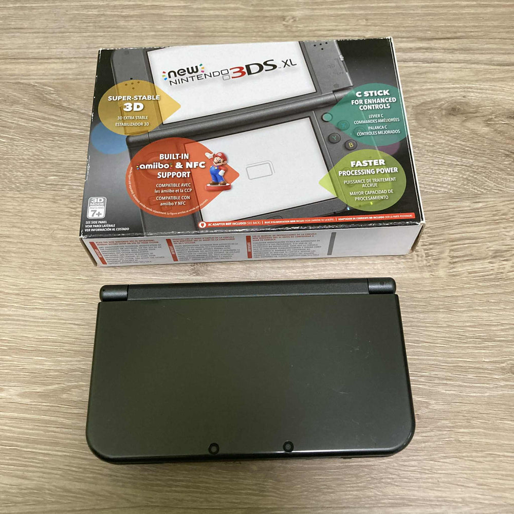 New Nintendo 3DS XL Black Nintendo 3DS