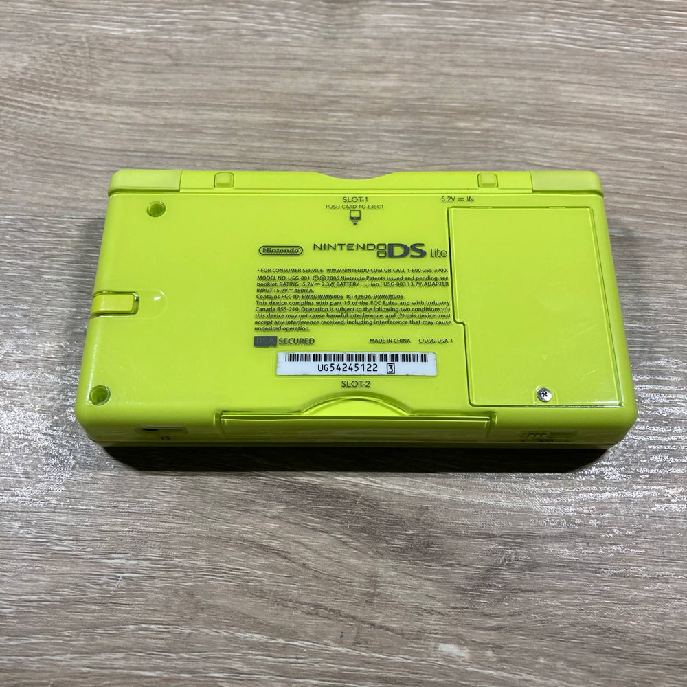 Lime Green Nintendo DS Lite Nintendo DS Console