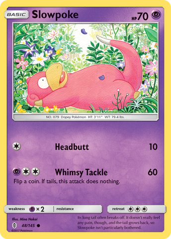 Slowpoke (48/145) [Sun & Moon: Guardians Rising]