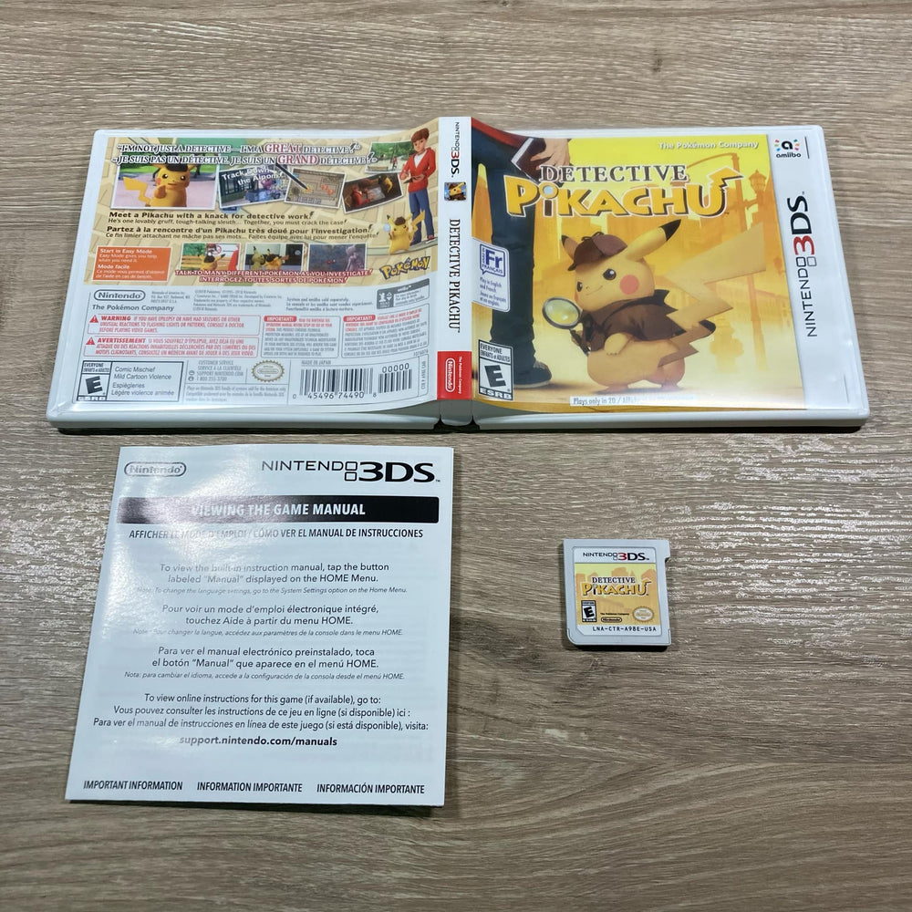 Detective Pikachu Nintendo 3DS