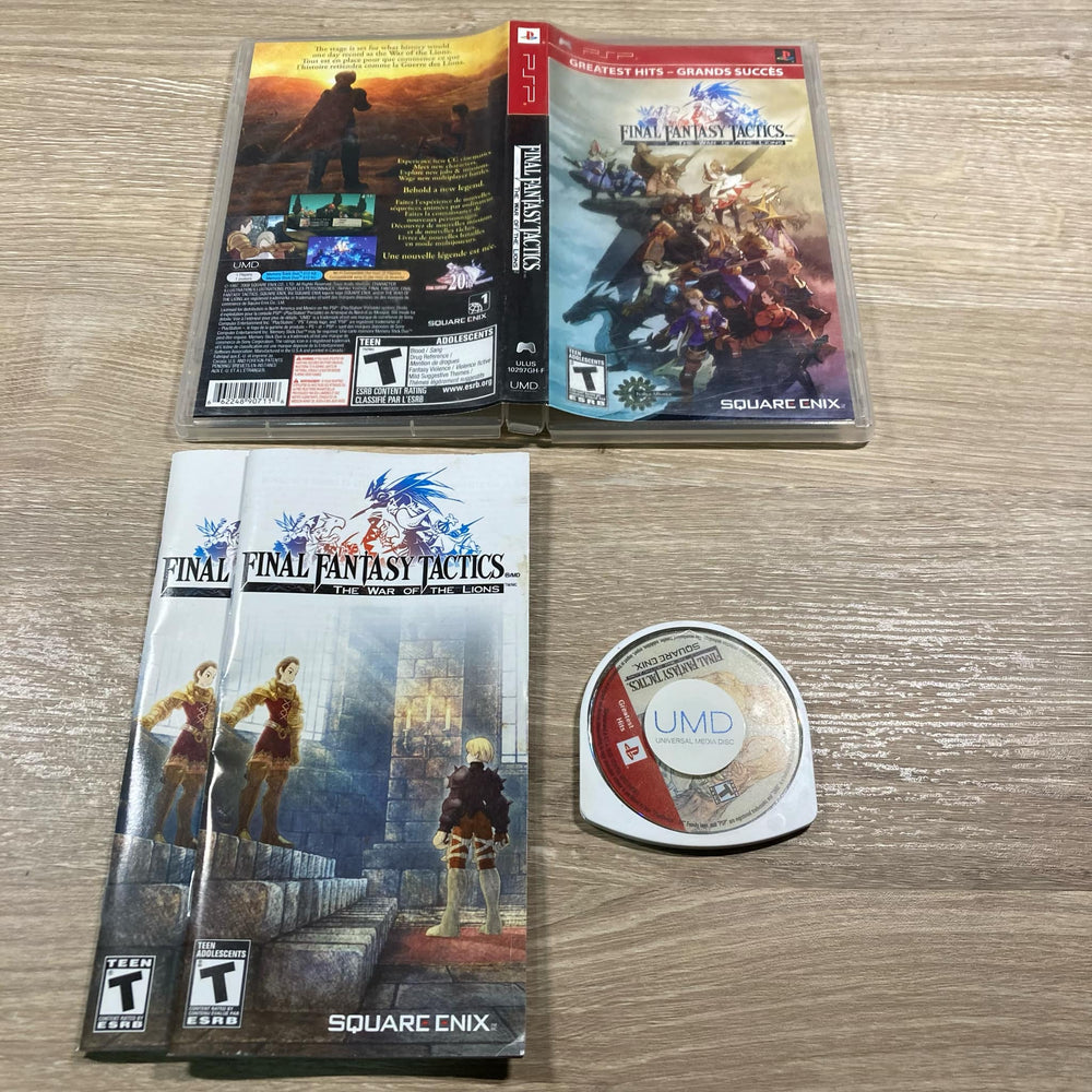 Final Fantasy Tactics: The War of the Lions [Greatest Hits] PSP